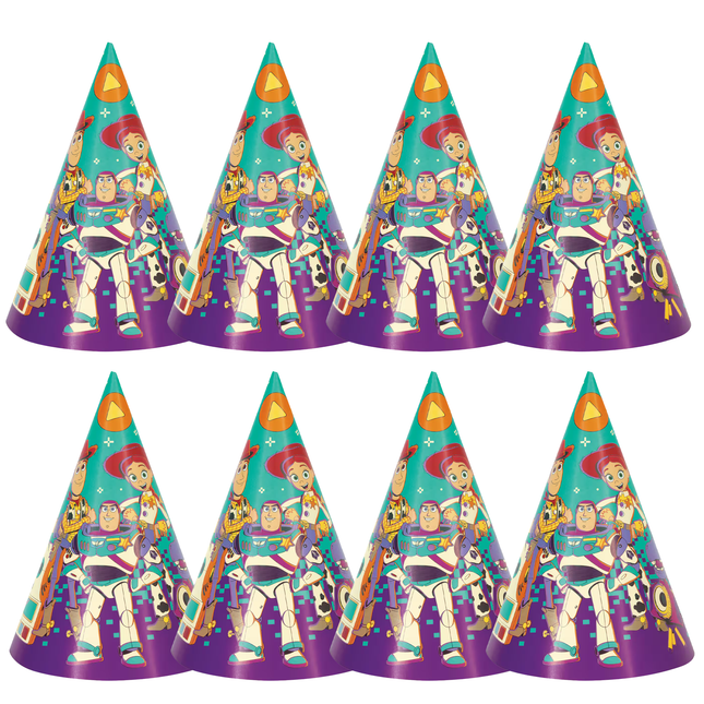 Disney Toy Story 5 Paper Party Hats 8ct