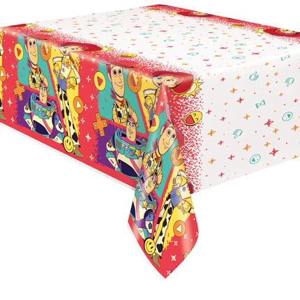 Disney Toy Story 5 Rectangular Plastic Table Cover 54" x 84"