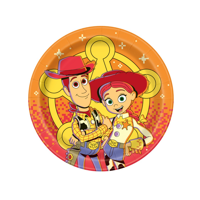 Disney Toy Story 5 Round 7" Dessert Plates 8ct