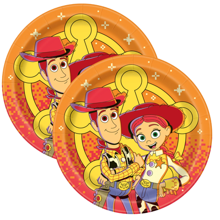 Disney Toy Story 5 Round 7" Dessert Plates 8ct