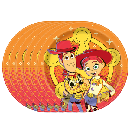 Disney Toy Story 5 Round 7" Dessert Plates 8ct