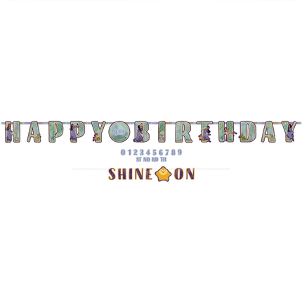 Disney Wish Birthday  Add-an-Age Happy Birthday Banner