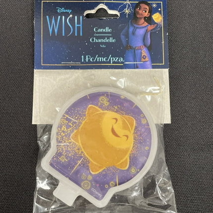 Disney Wish Molded Wax Birthday Candle 1 ct