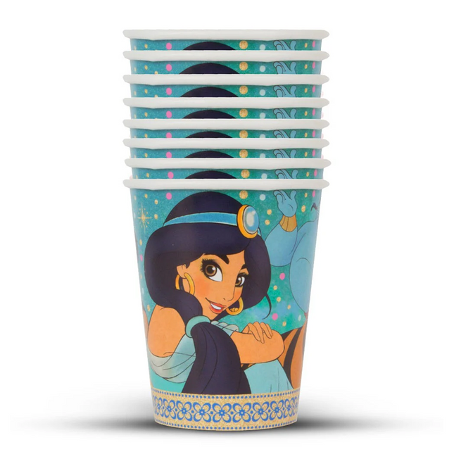 Disney Aladdin Cups 9 oz, 8 Count 