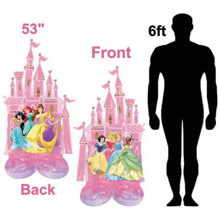 Disney Princess Castle AirLoonz Balloon 53″
