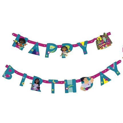 Encanto Jointed Happy Birthday Banner