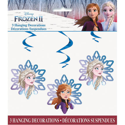 Disney’s Frozen II Hanging Swirl Decorations