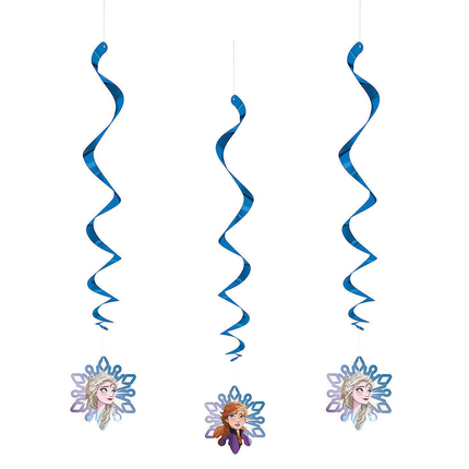 Disney’s Frozen II Hanging Swirl Decorations