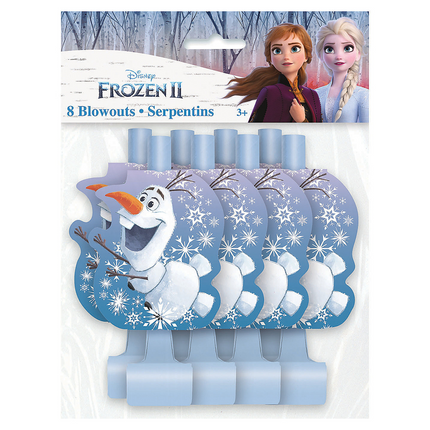 Disney’s Frozen II Olaf Blowouts 8 Pc