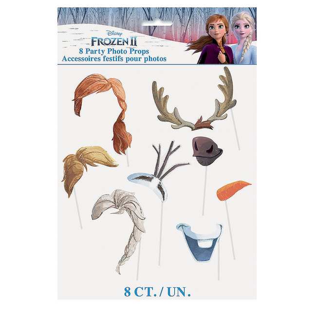 Disney Frozen 2 Photo Booth Props 8 ct