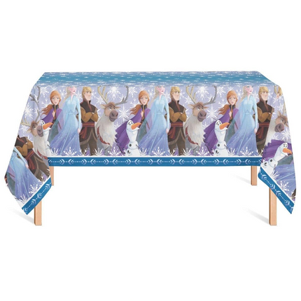 Disney’s Frozen II Snowflake Plastic Tablecloth