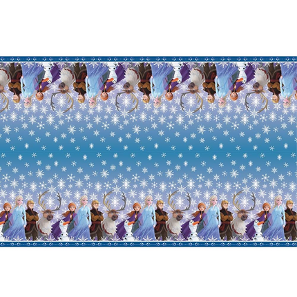 Disney’s Frozen II Snowflake Plastic Tablecloth
