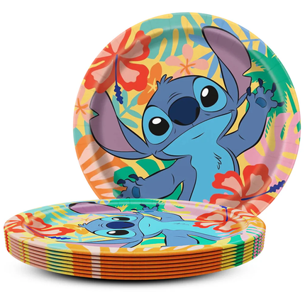 Stitch™ Party Paper Dinner Plates - 8 Ct.