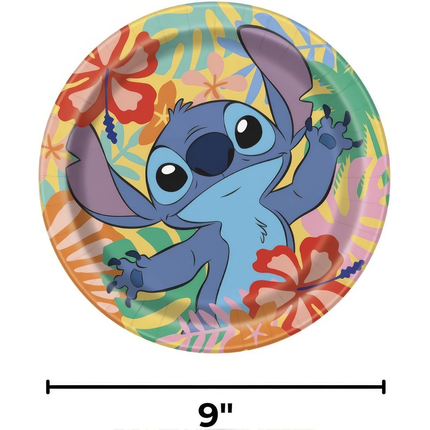 Stitch™ Party Paper Dinner Plates - 8 Ct.