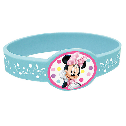 Disney's Minnie Mouse Rubber Bracelets - 4 Pc