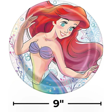 Disney's The Little Mermaid™ Ariel Paper Plates