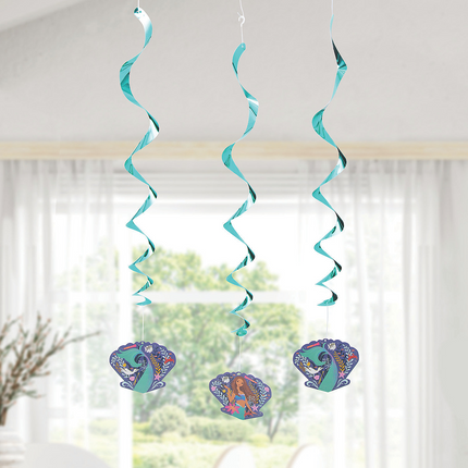 Disney’s The Little Mermaid™ Hanging Swirls 3 pcs 