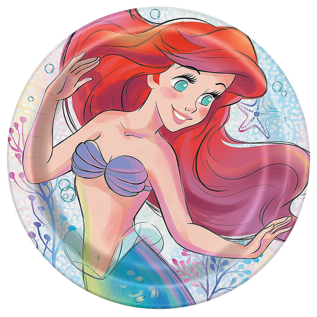 Disney's The Little Mermaid™ Ariel Paper Plates