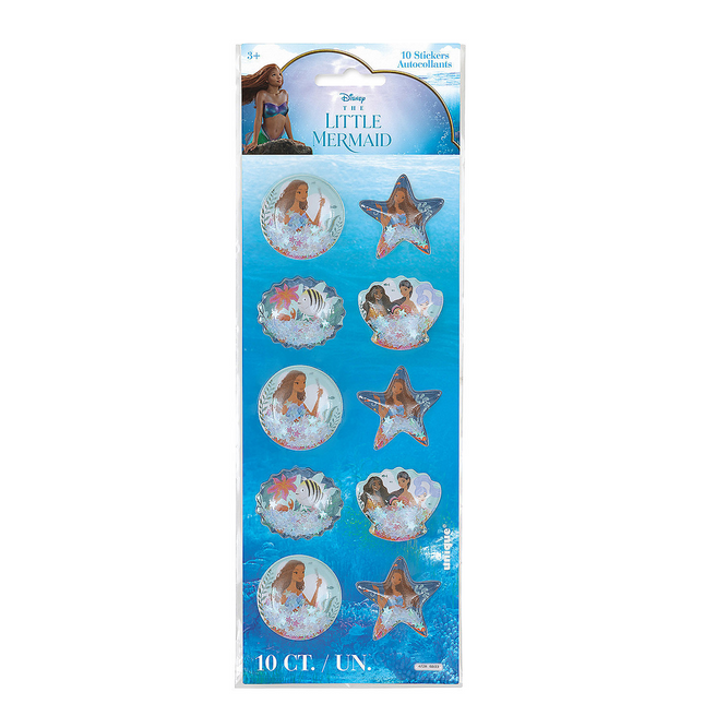 Disney's The Little Mermaid™ Sequin-Filled Sticker Sheet