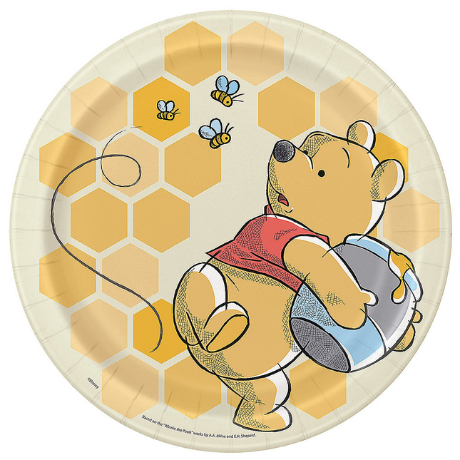 Disney's Winnie the Pooh Paper Dinner Plates