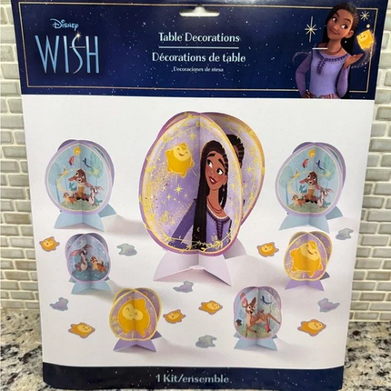 Disney’s Wish Centerpiece Table Decorating Kit – 27 Pc Party Decoration Set