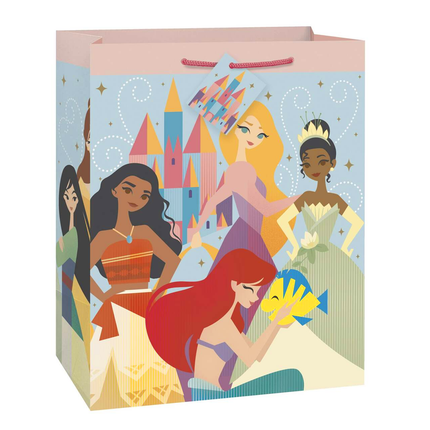 Disney princess Large Gift Bag 12,5 x 10,5 inches 1 ct