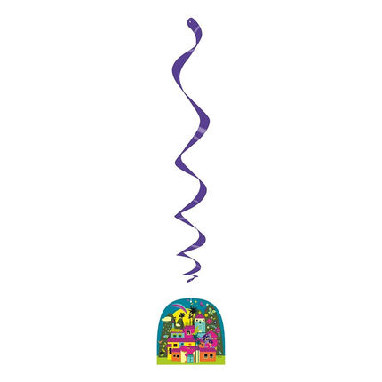 Encanto Hanging Swirl Decorations 3ct