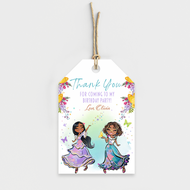 Encanto Princess Personalized Thank You Cards