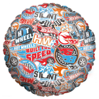 Hot Wheels Logos Foil Balloon 18