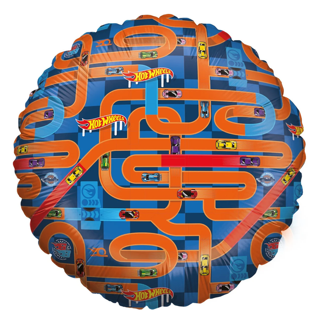 Hot Wheels Road Map Foil Balloon 18"