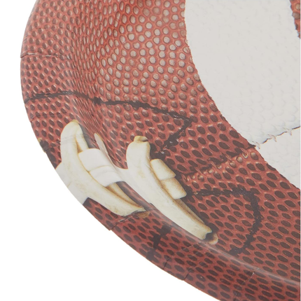 Football Party Round 9" Dinner Plates 8ct