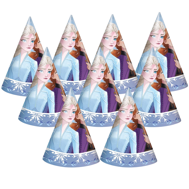 Frozen 2 Party Hats, 8 ct