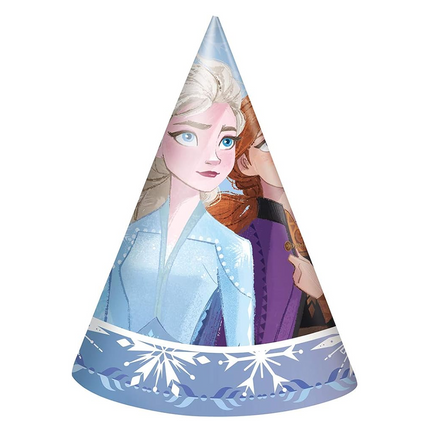 Frozen 2 Party Hats, 8 ct