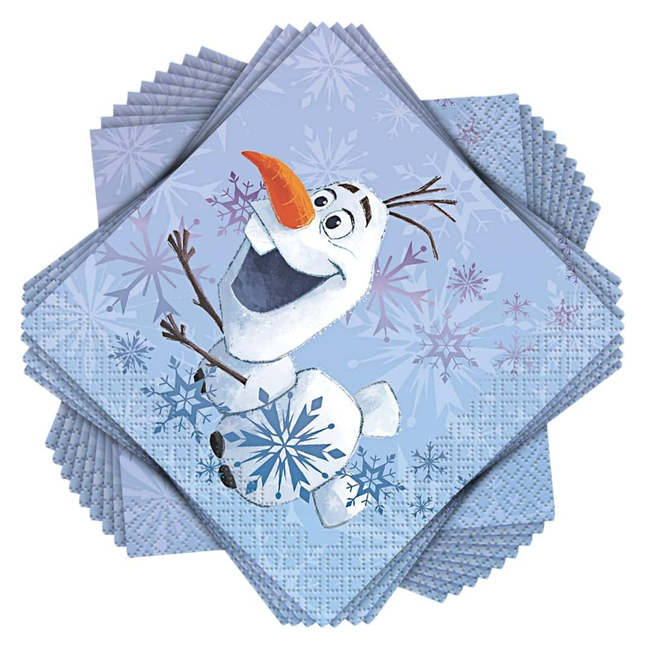 Frozen Paper Beverage Napkins, 5in, 16ct