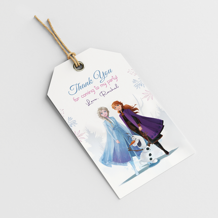 Frozen Elsa & Anna Custom Thank You Cards, 8 ct