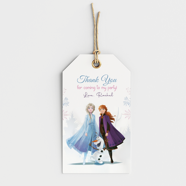 Frozen Elsa & Anna Custom Thank You Cards, 8 ct
