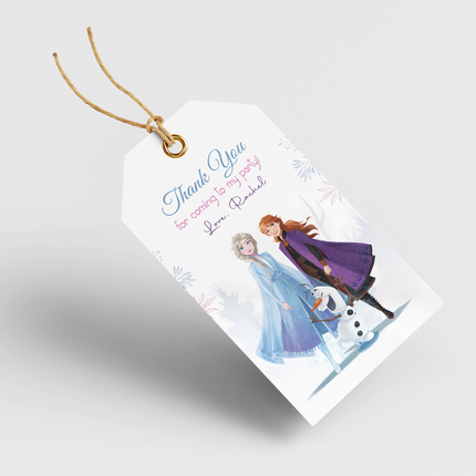 Frozen Elsa & Anna Custom Thank You Cards, 8 ct