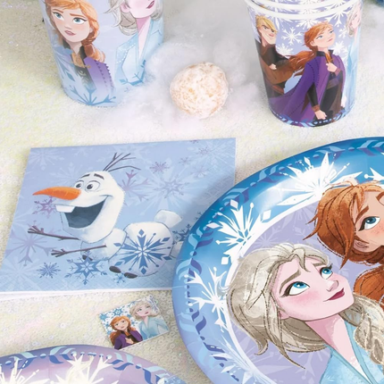 Frozen Paper Beverage Napkins, 5in, 16ct