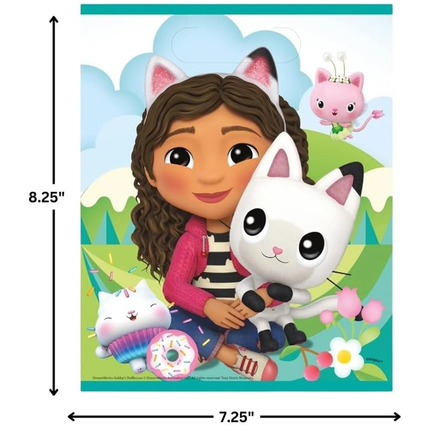 Gabby's Dollhouse Lootbags, 8 Count