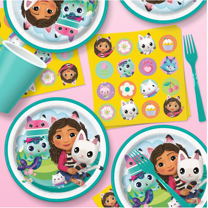 Gabby's Dollhouse Lunch Paper Napkins, 16 Ct