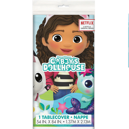 Gabby's Dollhouse Plastic Tablecover