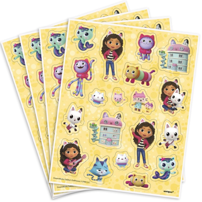 Gabby's Dollhouse Sticker Sheet, 76 Count