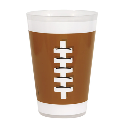Game Face Football Reusable 16oz Plastic Cup 6ct