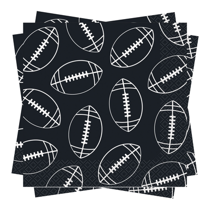 Game Ready Football Luncheon Napkins 16ct