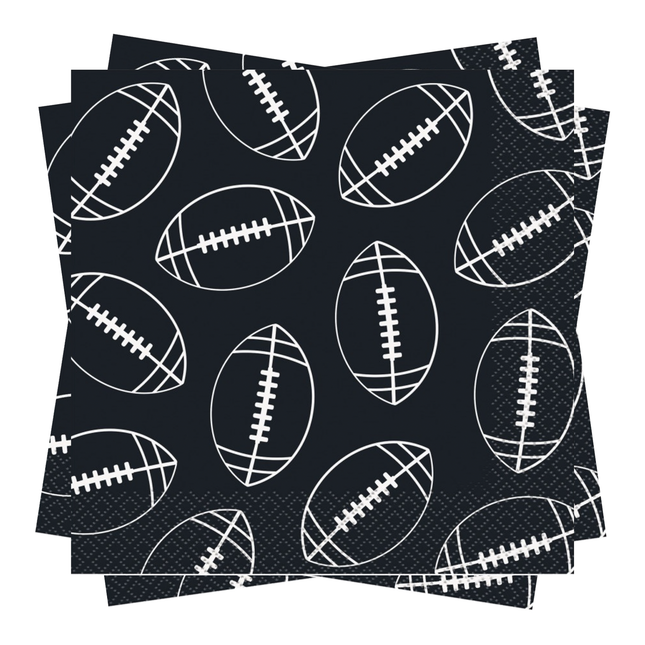 Game Ready Football Luncheon Napkins 16ct