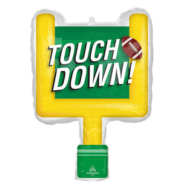 Game Time Goal Post Foil Balloon 28"