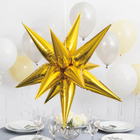 Golden Explosion Star Foil Balloon 22