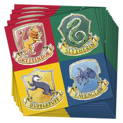 Harry Potter Luncheon Napkins - 16 ct - product detail included in the set