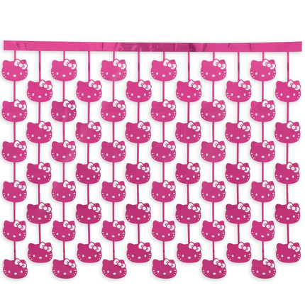 Hello Kitty Foil Photo Booth Backdrop