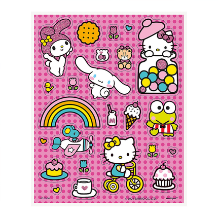 Hello Kitty Glitter Sticker Sheets – 4 Sheets